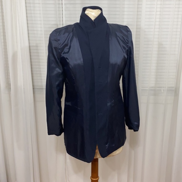 Norton McNaughton Petite navy blue blazer, size 4p - Picture 7 of 10